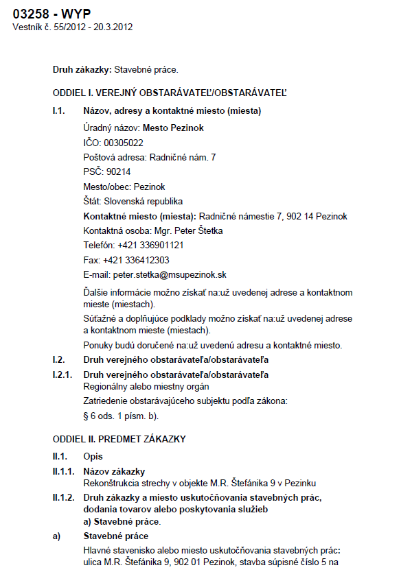 Náhľad dokumentu