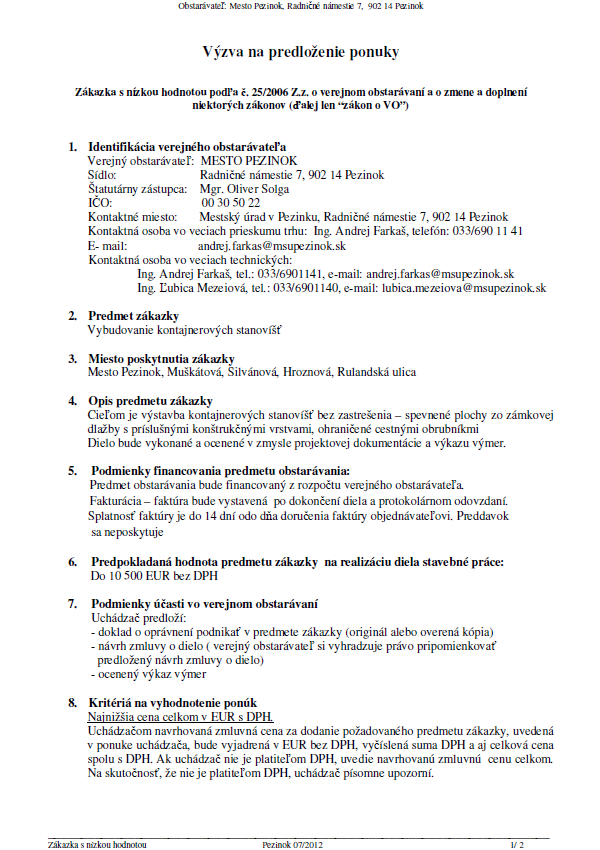 Náhľad dokumentu