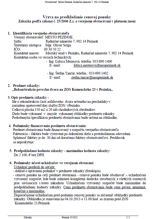 Náhľad dokumentu