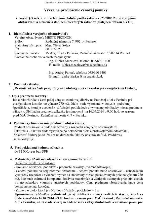 Náhľad dokumentu