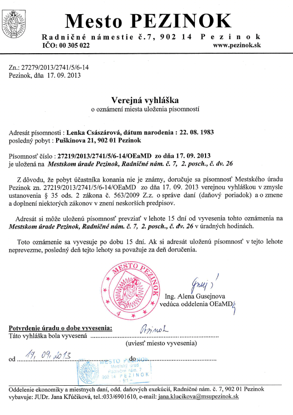 Náhľad dokumentu