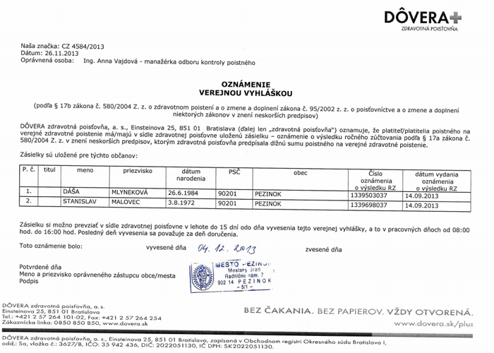 Náhľad dokumentu