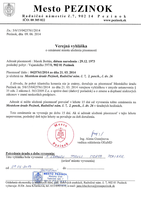 Náhľad dokumentu