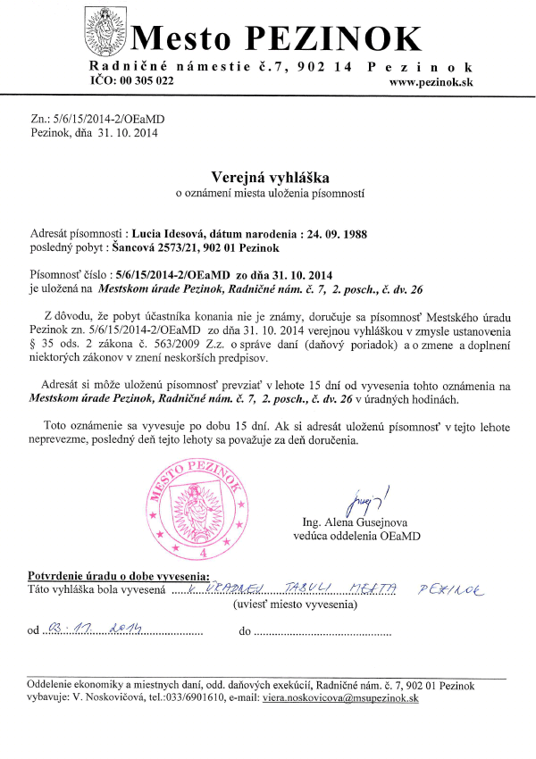 Náhľad dokumentu