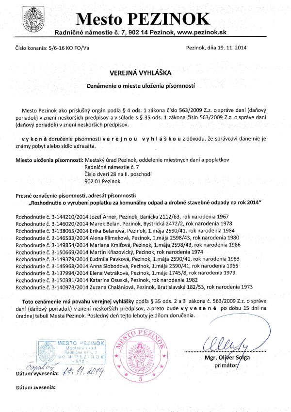 Náhľad dokumentu