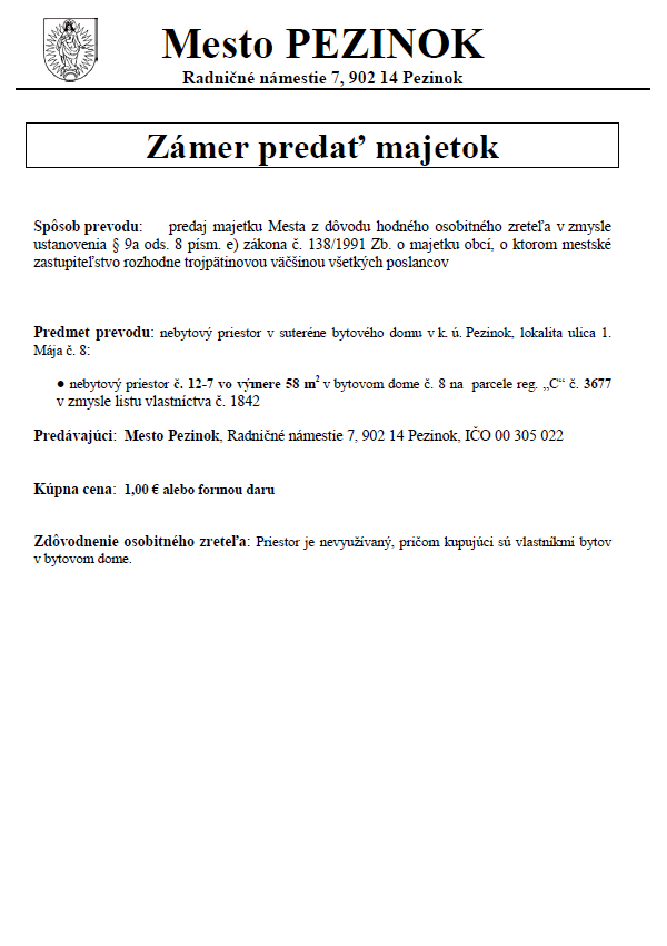 Náhľad dokumentu