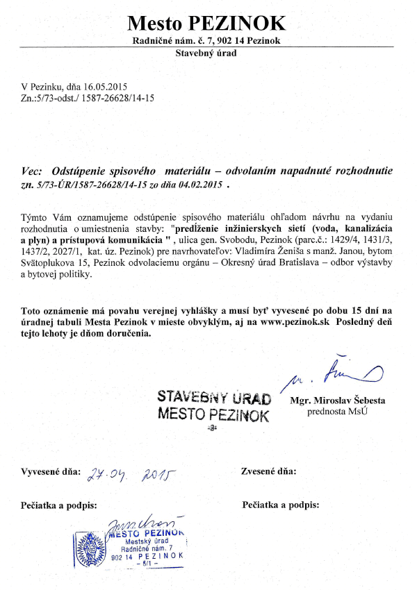 Náhľad dokumentu