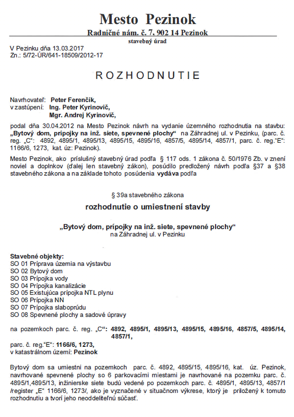 Náhľad dokumentu