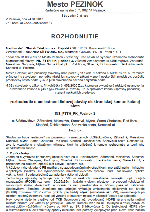 Náhľad dokumentu
