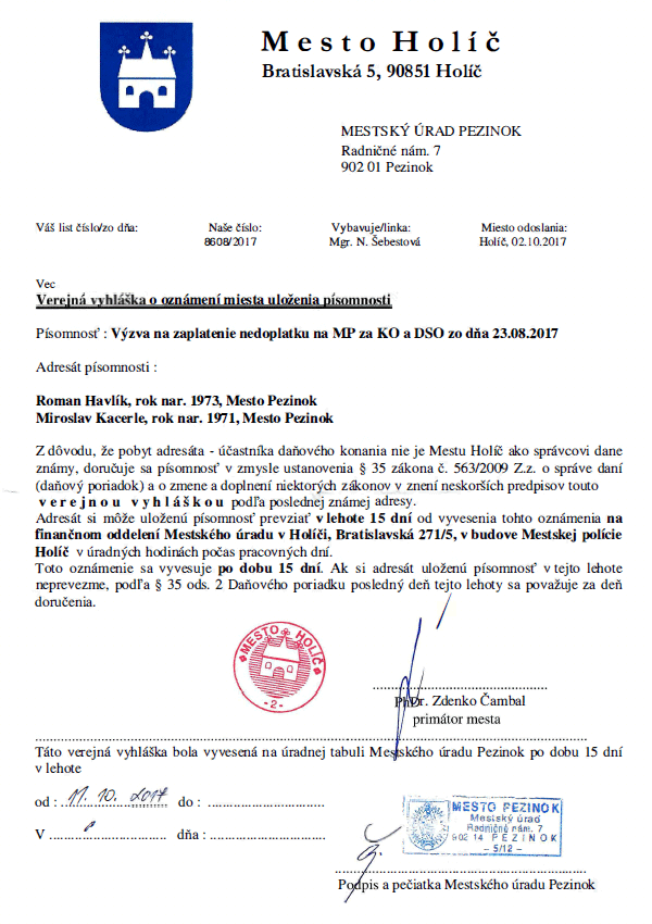 Náhľad dokumentu