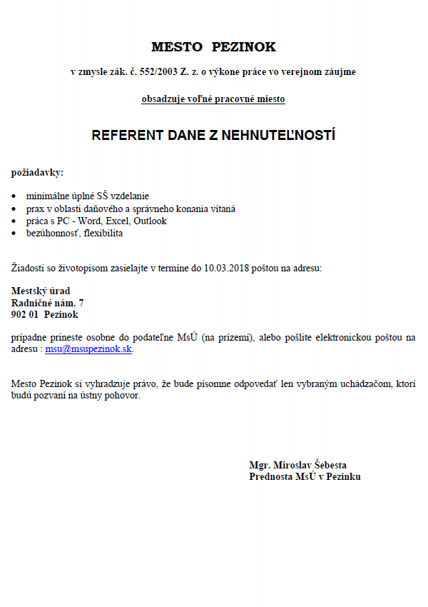Náhľad dokumentu