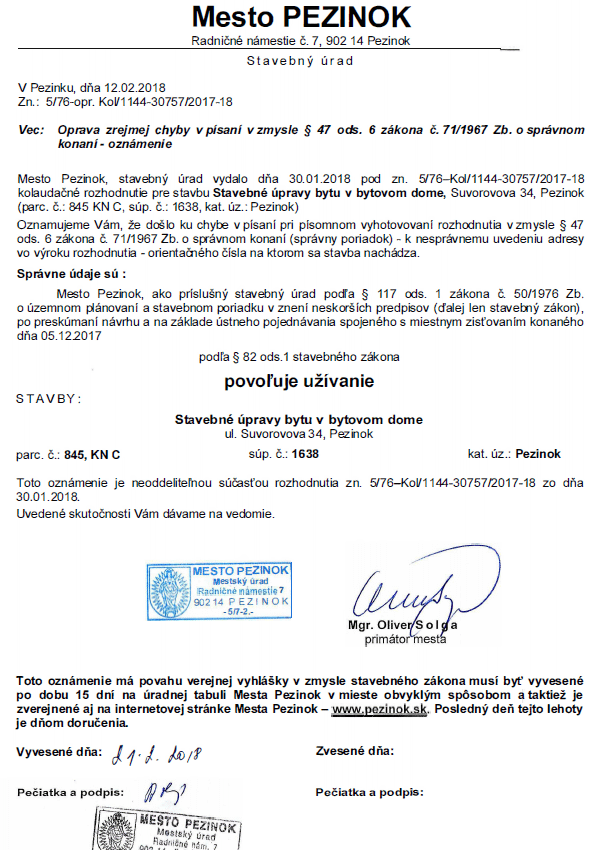 Náhľad dokumentu