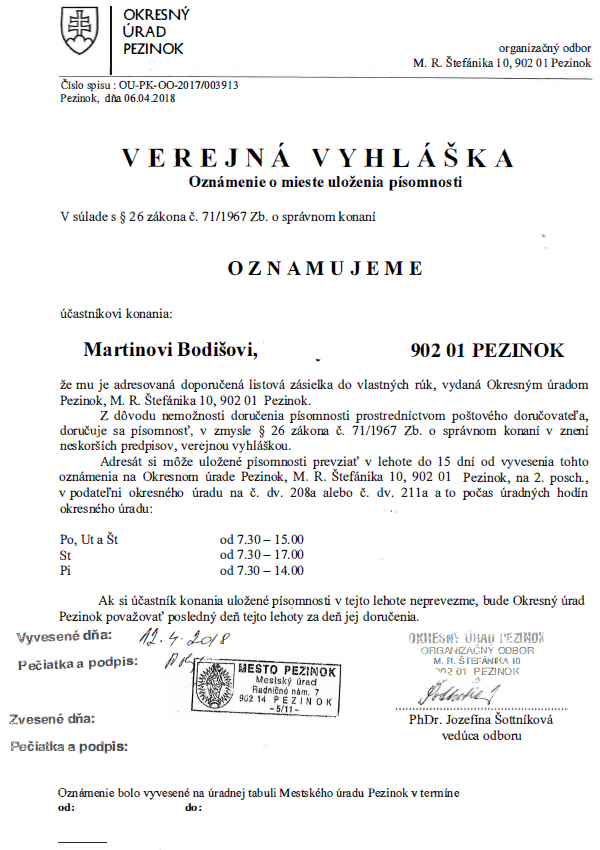 Náhľad dokumentu
