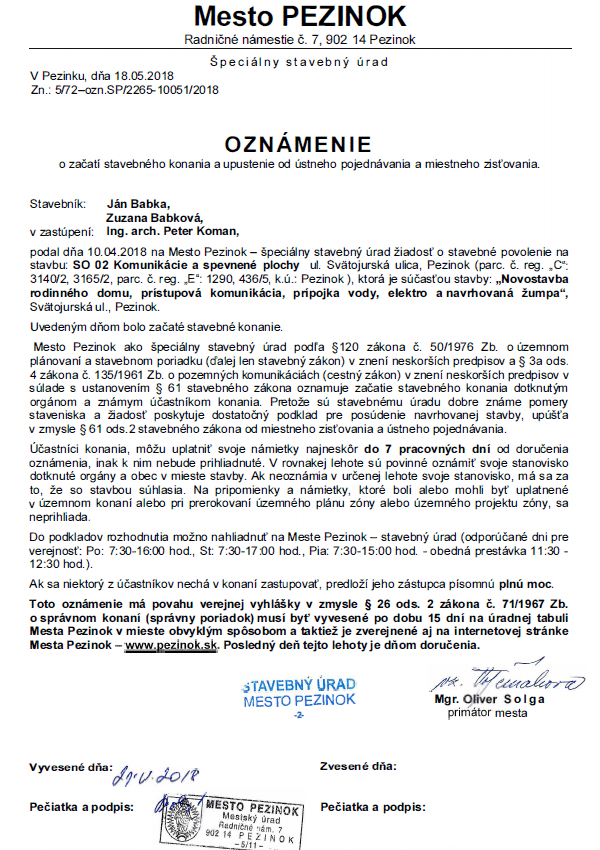 Náhľad dokumentu