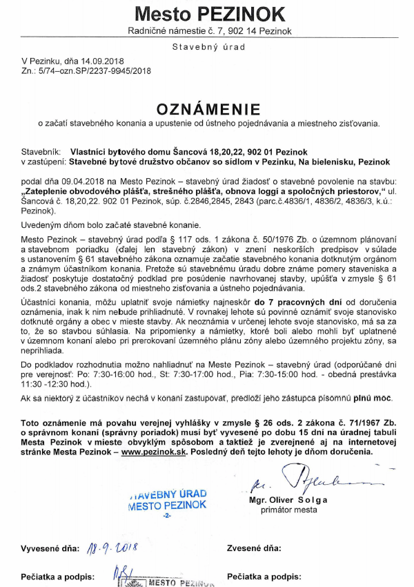 Náhľad dokumentu