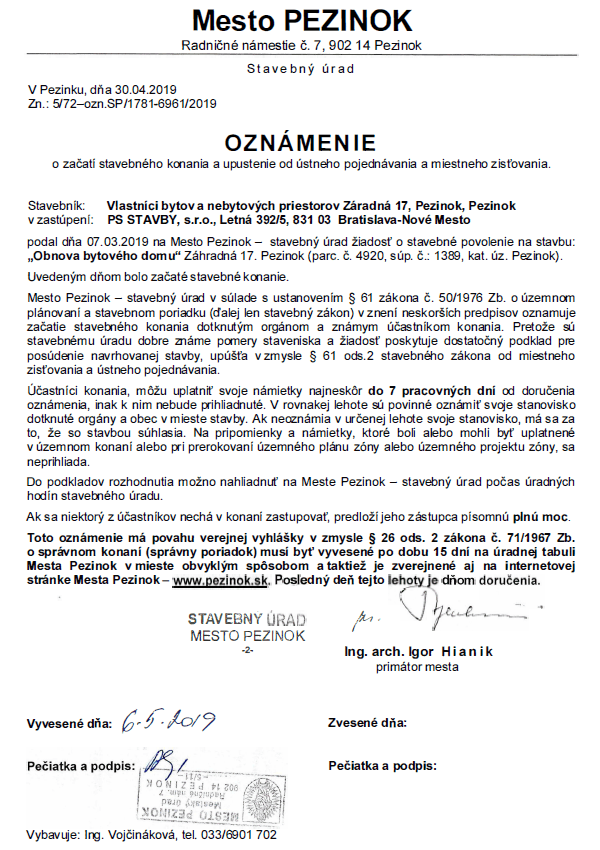 Náhľad dokumentu