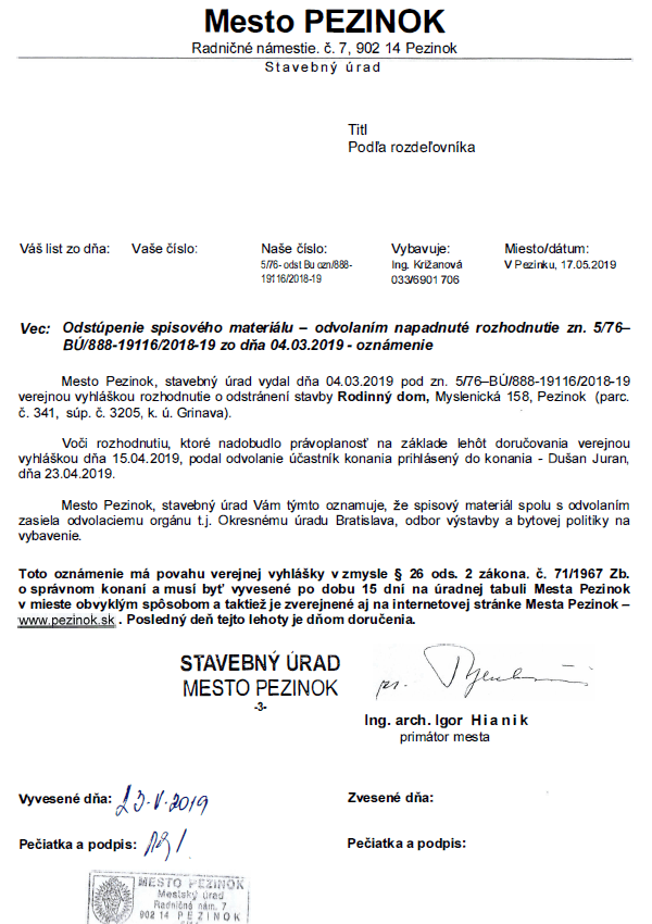Náhľad dokumentu