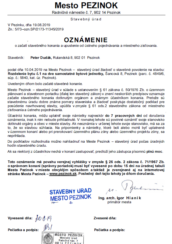 Náhľad dokumentu