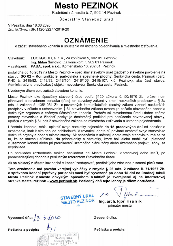 Náhľad dokumentu
