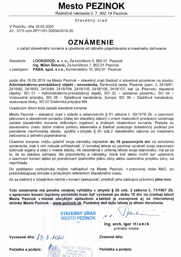 Náhľad dokumentu