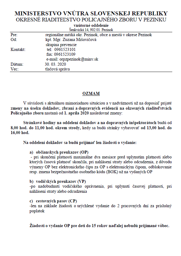 Náhľad dokumentu