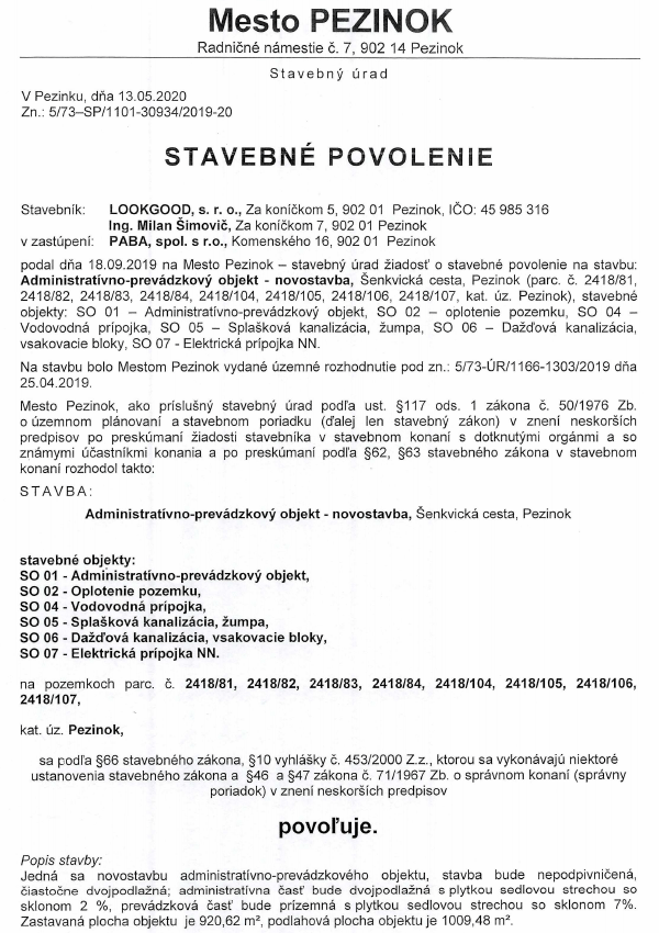 Náhľad dokumentu