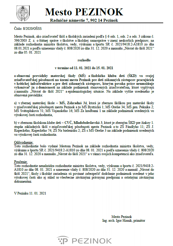 Náhľad dokumentu