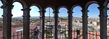 Panoráma - Veža Evanjelického kostola 360°