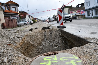 Kontrolný deň na grinavskej kanalizácii